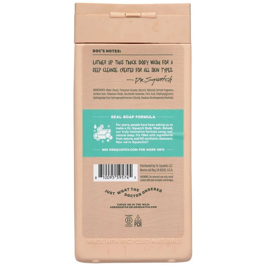 Body Wash Coconut Castaway 商品