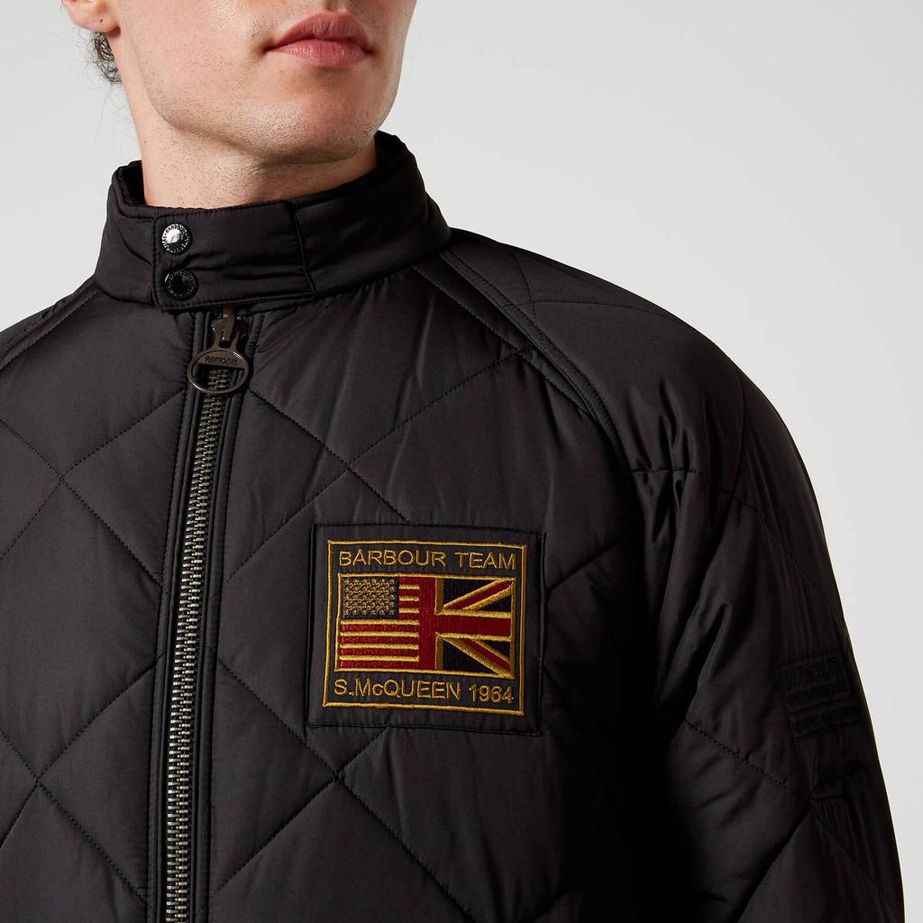 Barbour International X Steve McQueen Merchant Quilted Shell Jacket商品第4张图片规格展示