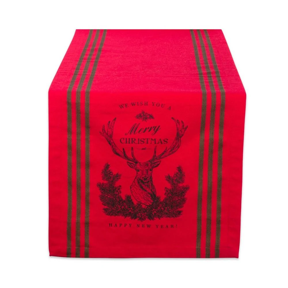 商品Design Imports|Stag Christmas Print Table Runner,价格¥364,第1张图片