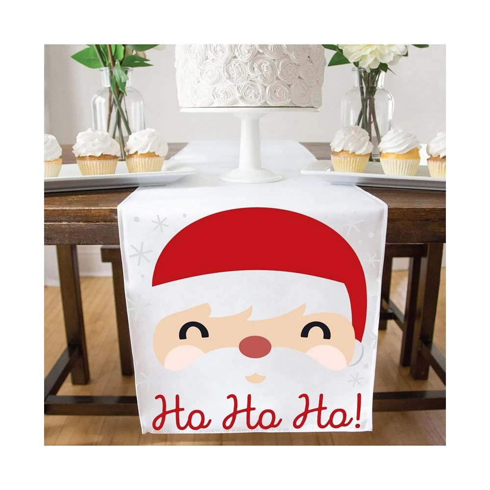 商品Big Dot of Happiness|Jolly Santa Claus  Christmas  Cloth Table Runner  13 x 70 in,价格¥201,第3张图片详细描述