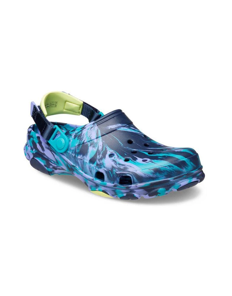 商品Crocs|Crocs classic all terrain clogs in blue marble,价格¥483,第1张图片