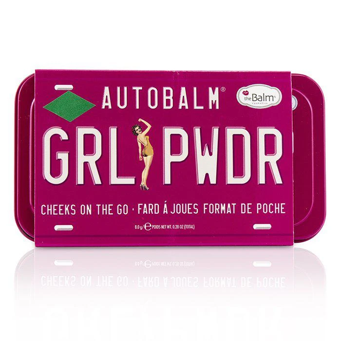 商品theBalm|TheBalm 公路驰骋约会之旅腮红盘 (4x 胭脂) - # Grl Pwdr -Grl Pwdr(8g/0.28oz),价格¥128,第2张图片详细描述