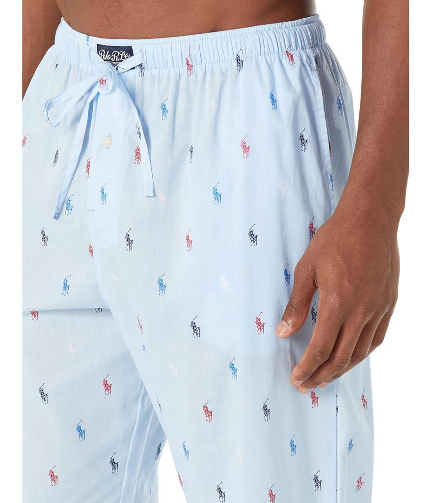 商品Ralph Lauren|All Over Pony Player Woven Sleepwear Pants,价格¥269-¥358,第5张图片详细描述