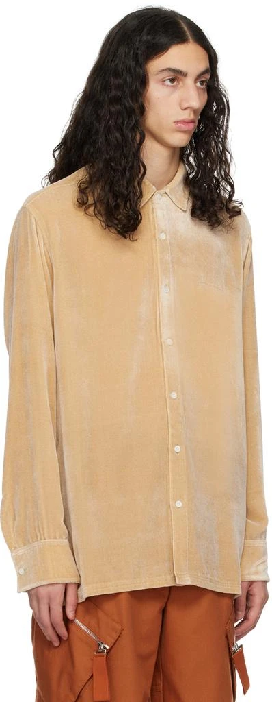 商品Jacquemus|Beige Le Papier 'La Chemise Tombolo' Shirt,价格¥2128,第2张图片详细描述