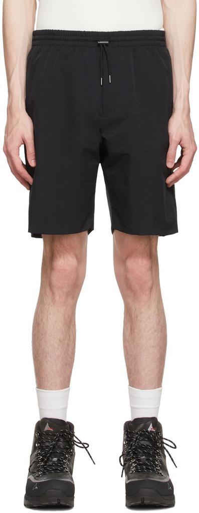 商品DESCENTE|Black Polyester Shorts,价格¥1343,第1张图片