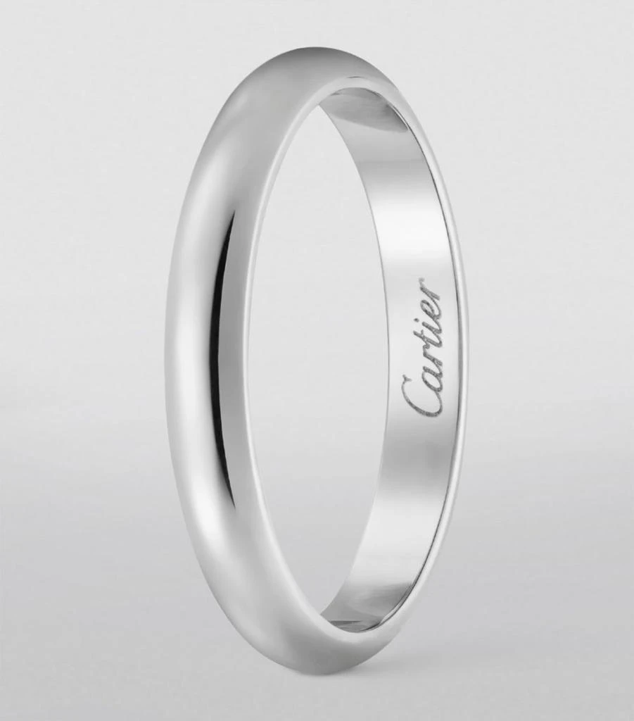 商品Cartier|Platinum 1895 Wedding Ring,价格¥12111,第2张图片详细描述