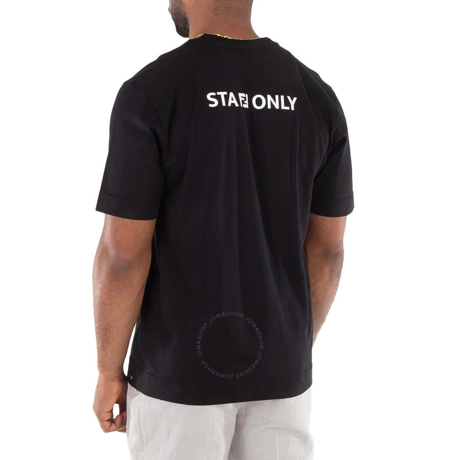 商品Fendi|Staff Only Crew Neck Cotton T-Shirt,价格¥2343,第3张图片详细描述