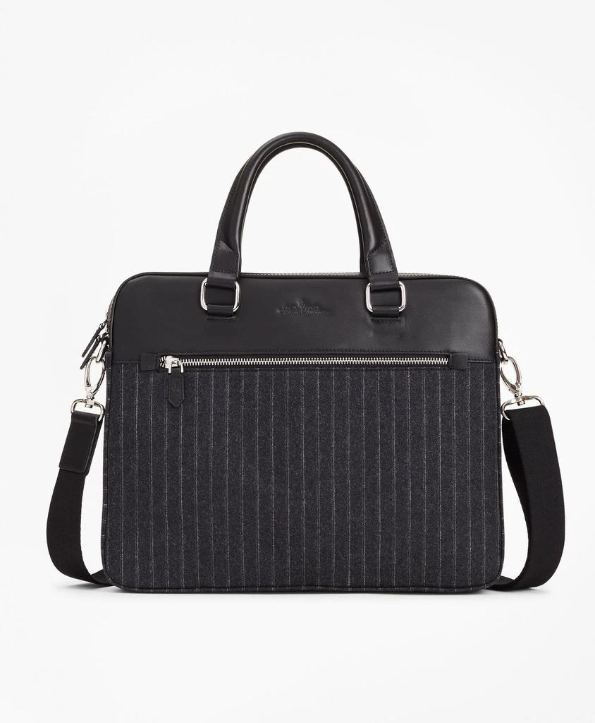 商品Brooks Brothers|布克兄弟男士条纹公文包,价格¥1154,第1张图片