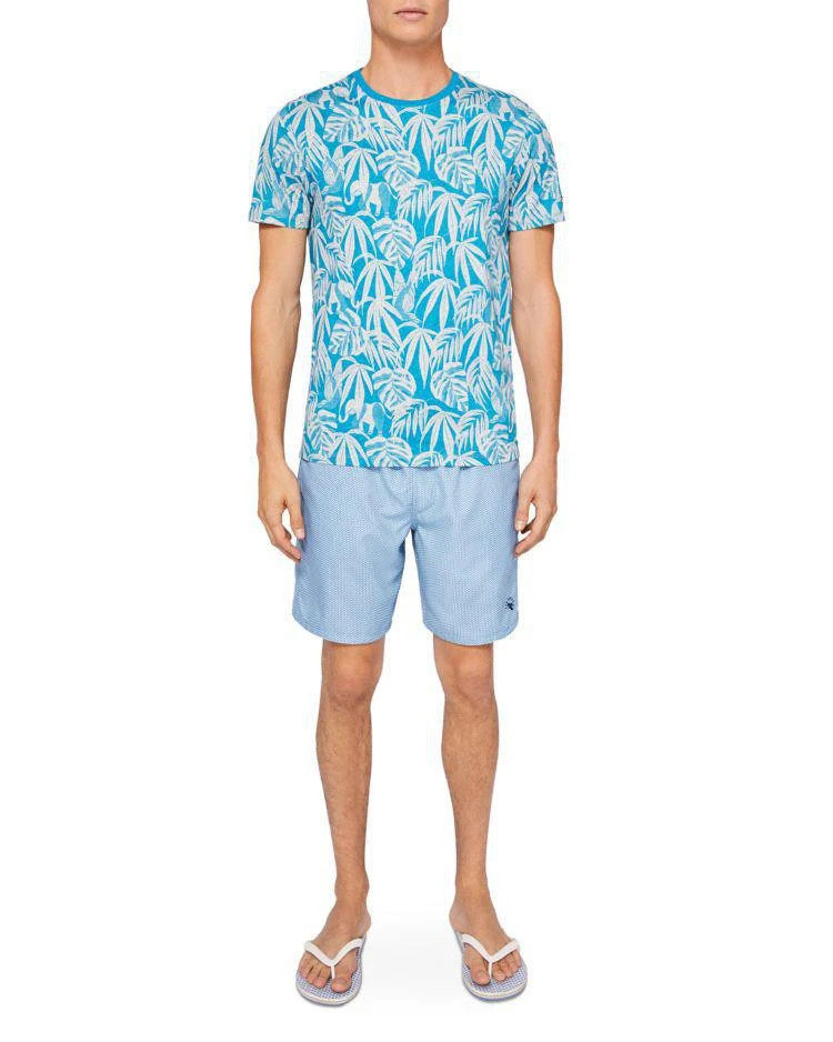 商品Ted Baker London|Ted Baker Corbet Leaf Print Tee,价格¥252,第4张图片详细描述