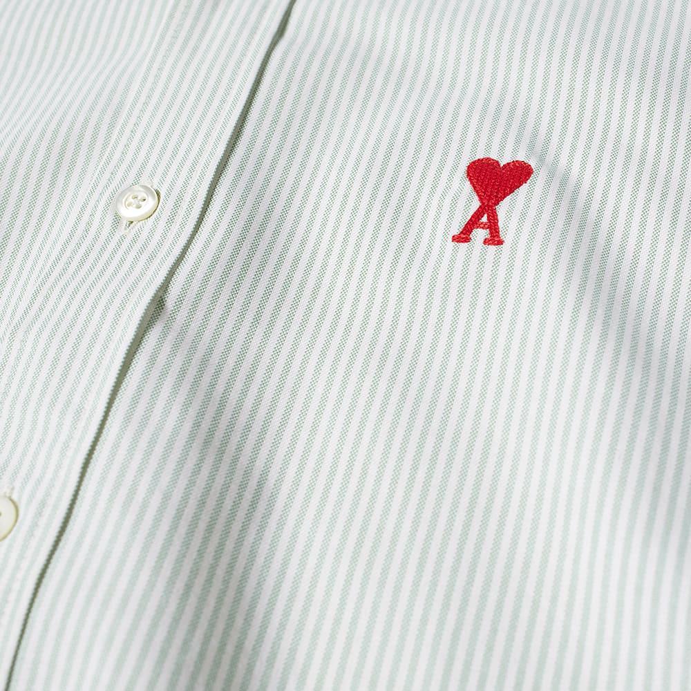 商品AMI|AMI Small A Heart Button Down Shirt,价格¥1426,第4张图片详细描述