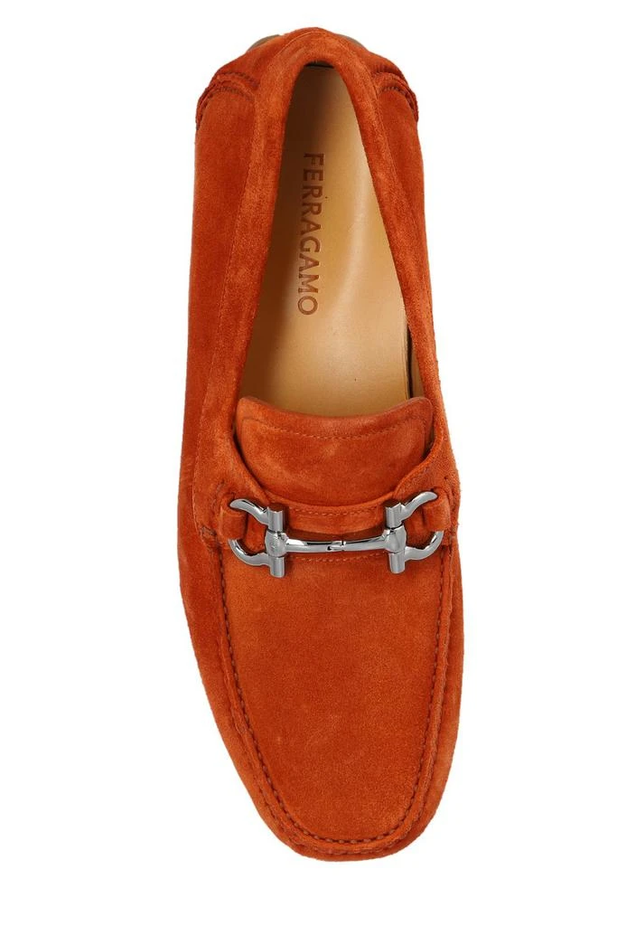 商品Salvatore Ferragamo|Salvatore Ferragamo Gancini-Buckle Slip-On Loafers,价格¥3897,第4张图片详细描述