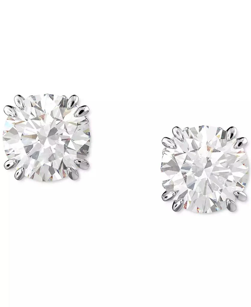 商品Swarovski|Silver-Tone Constella Crystal Stud Earrings,价格¥669,第1张图片