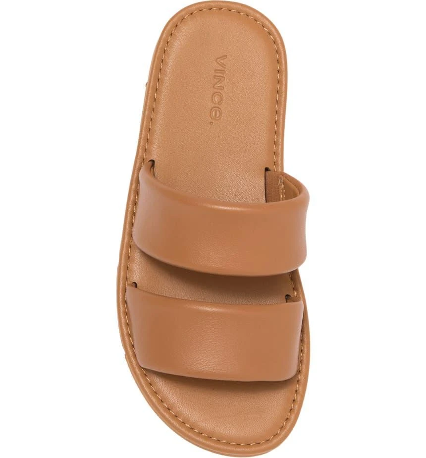 商品Vince|Oriole Leather Slide Sandal,价格¥393,第4张图片详细描述