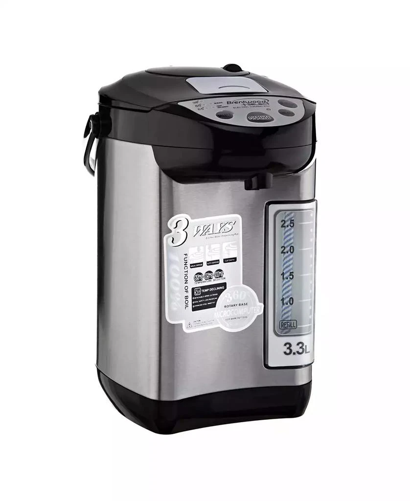 商品Brentwood Appliances|Select Stainless Steel 3.3-Liter Electric Hot Water Dispenser,价格¥1068,第2张图片详细描述