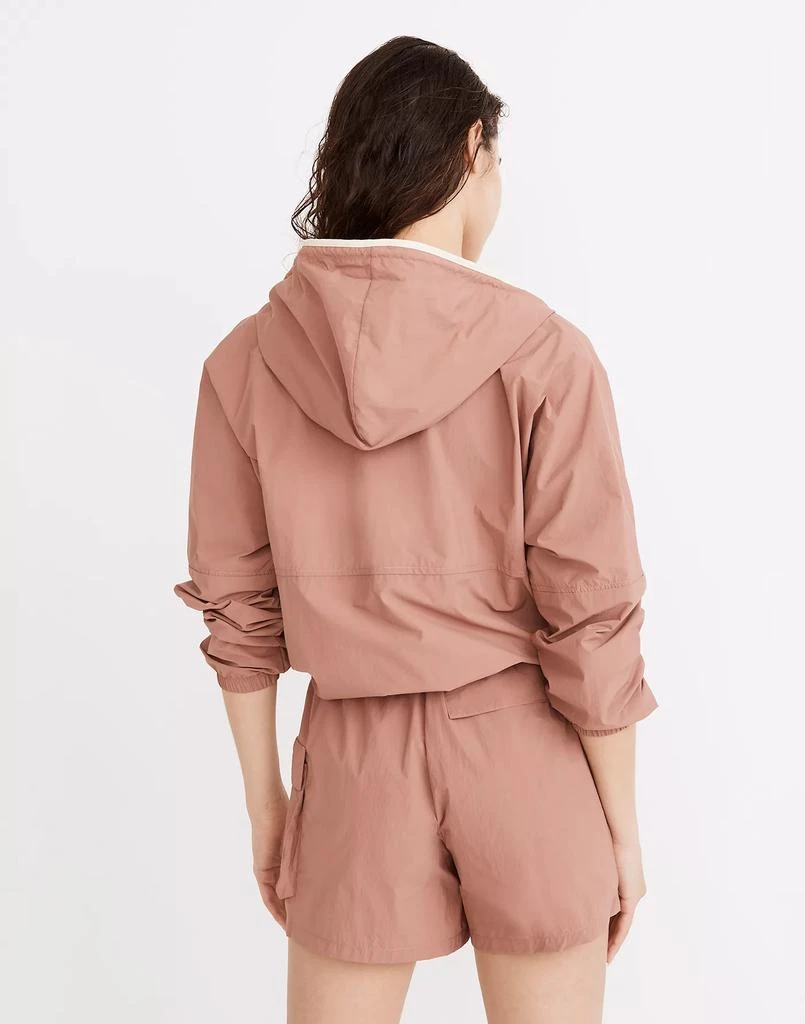 商品Madewell|Donni Nylon Hoodie Pullover,价格¥1389,第3张图片详细描述