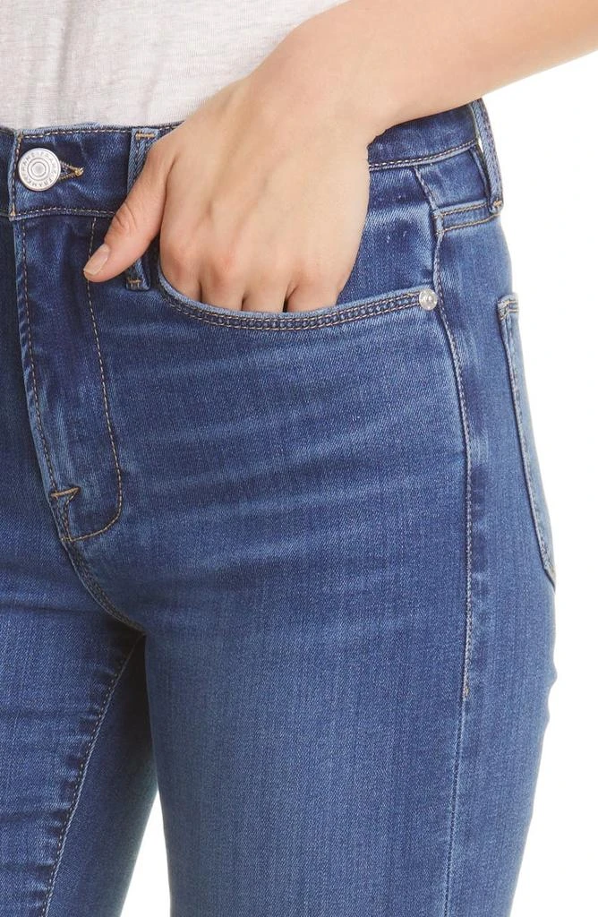 商品FRAME|Le High Step Hem Straight Leg Crop Jeans,价格¥586,第4张图片详细描述