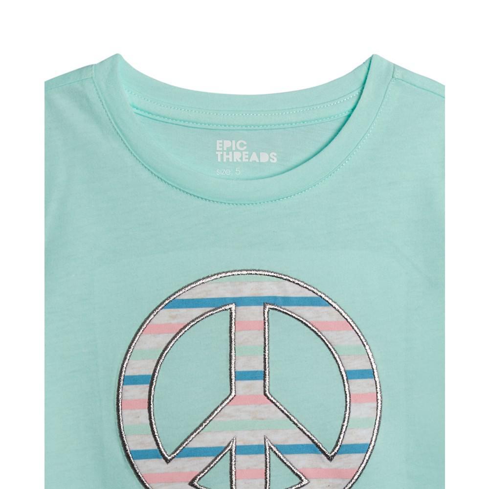 商品Epic Threads|Toddler Girls Long Sleeve T-shirt, Created For Macy's,价格¥117,第6张图片详细描述