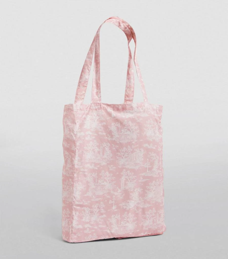 商品Harrods|Toile Pocket Shopper Bag,价格¥150,第4张图片详细描述