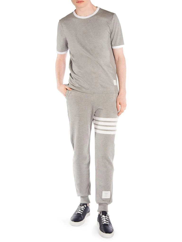 商品Thom Browne|Stripe Cotton Joggers,价格¥4796,第2张图片详细描述