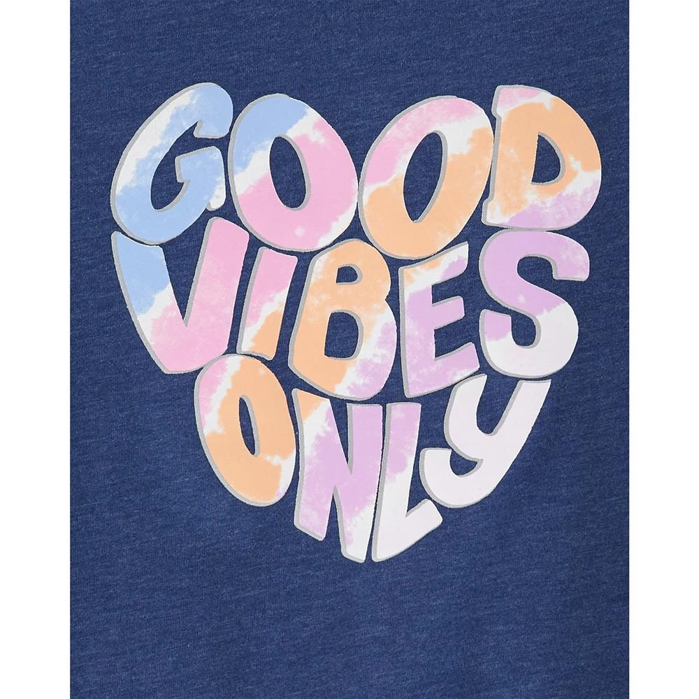 商品Carter's|Little Girls Good Vibes Only Open-Back T-shirt,价格¥30,第3张图片详细描述