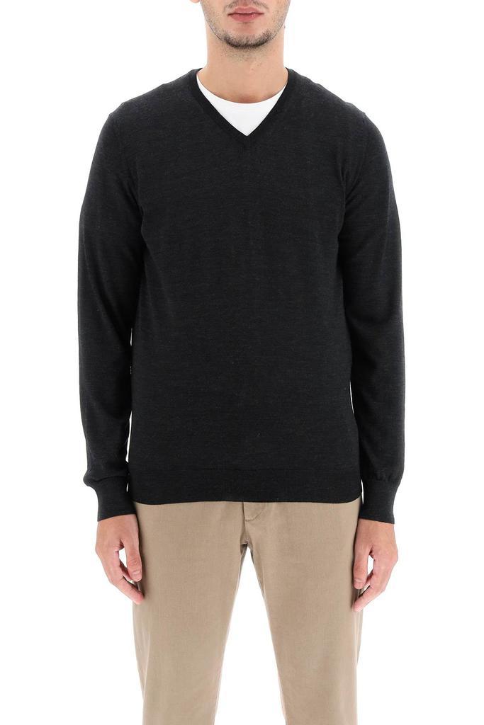 商品DRUMOHR|Drumohr super fine merino wool v-neck sweater,价格¥1564,第4张图片详细描述