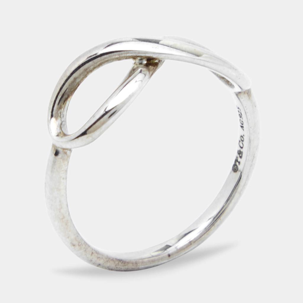 Tiffany & Co. Sterling Silver Infinity Ring Size EU 53商品第1张图片规格展示