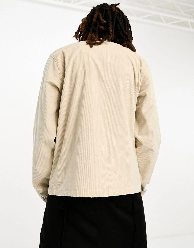 商品Columbia|Columbia Spencer Butte cord shirt jacket in beige exclusive to ASOS,价格¥205,第4张图片详细描述