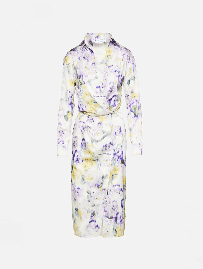 商品Off-White|Mama Twist Satin Dress,价格¥2570,第1张图片
