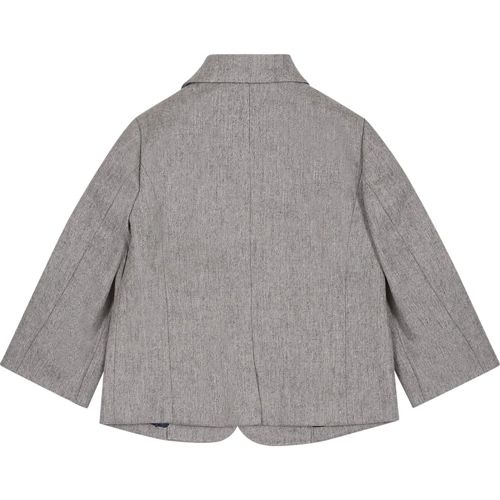 商品FAY|Gray Single-breasted Jacket For Baby Boy,价格¥2068,第2张图片详细描述
