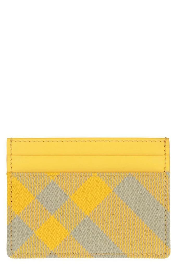 商品Burberry|Burberry Small Leather Goods in Yellow,价格¥966,第1张图片