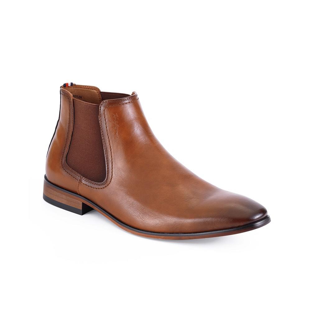 商品Tommy Hilfiger|Men's Syler Slip On Dress Chelsea Boots,价格¥469,第1张图片
