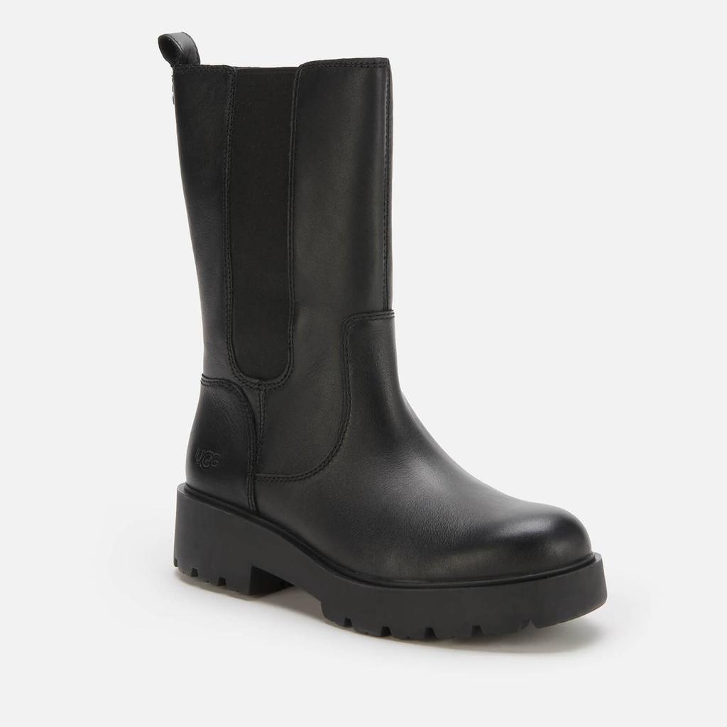 UGG Women's Holzer Waterproof Leather Chelsea Boots - Black商品第2张图片规格展示