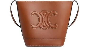 商品Celine|Small Bucket Cuir Triomphe In Smooth Calfskin,价格¥16480,第1张图片