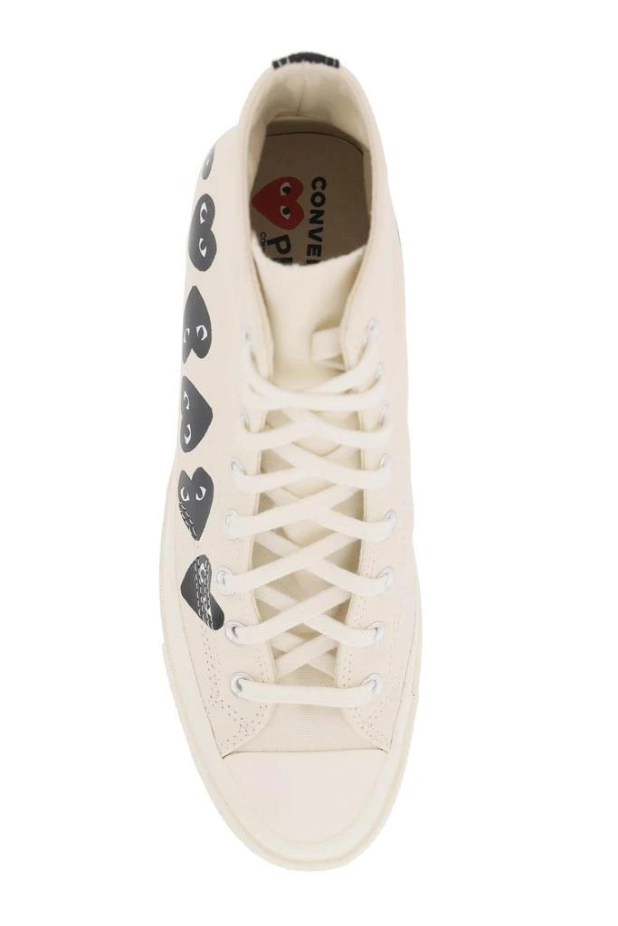 商品Comme des Garcons|Multi Heart Converse X Comme Des Gar?ons Play Hi-top Sneakers,价格¥1381,第2张图片详细描述