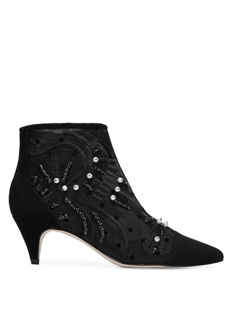商品Sam Edelman|Kami Embellished Kitten Heel Booties,价格¥680,第3张图片详细描述