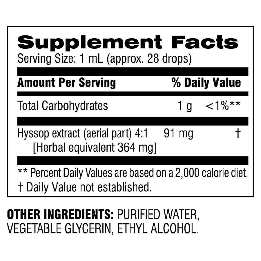 Hyssop Herb Liquid Extract商品第2张图片规格展示