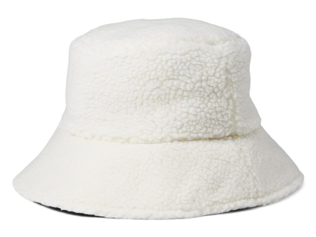 Reversible Quilted Sherpa Bucket Hat商品第3张图片规格展示
