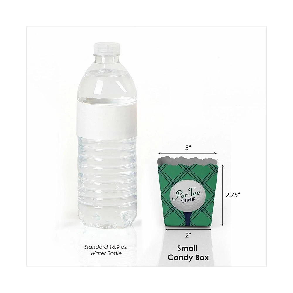 商品Big Dot of Happiness|Par-Tee Time - Golf - Party Mini Favor Boxes - Retirement or Birthday Party Treat Candy Boxes - Set of 12,价格¥112,第3张图片详细描述