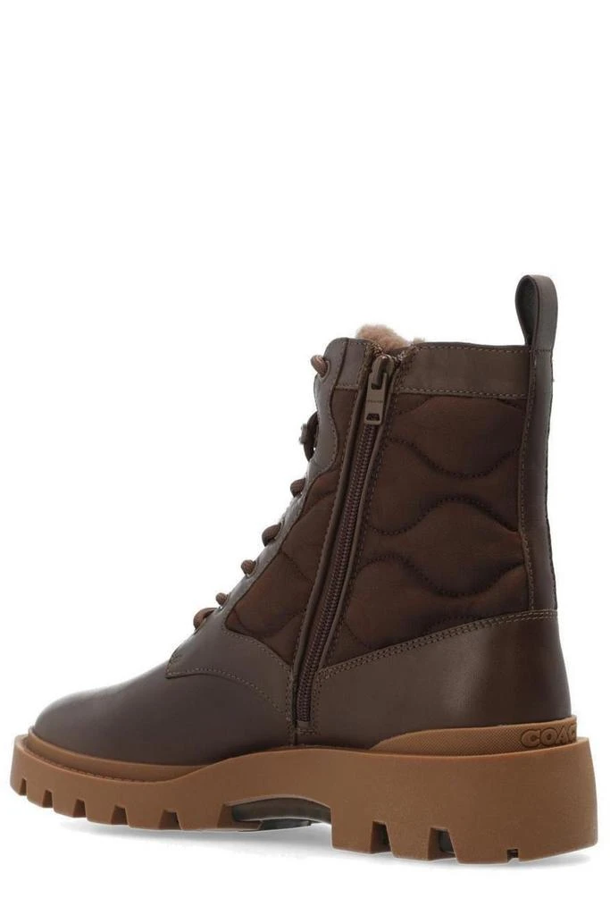 商品Coach|Coach Citysole Quilted Lace-Up Boots,价格¥1049,第3张图片详细描述