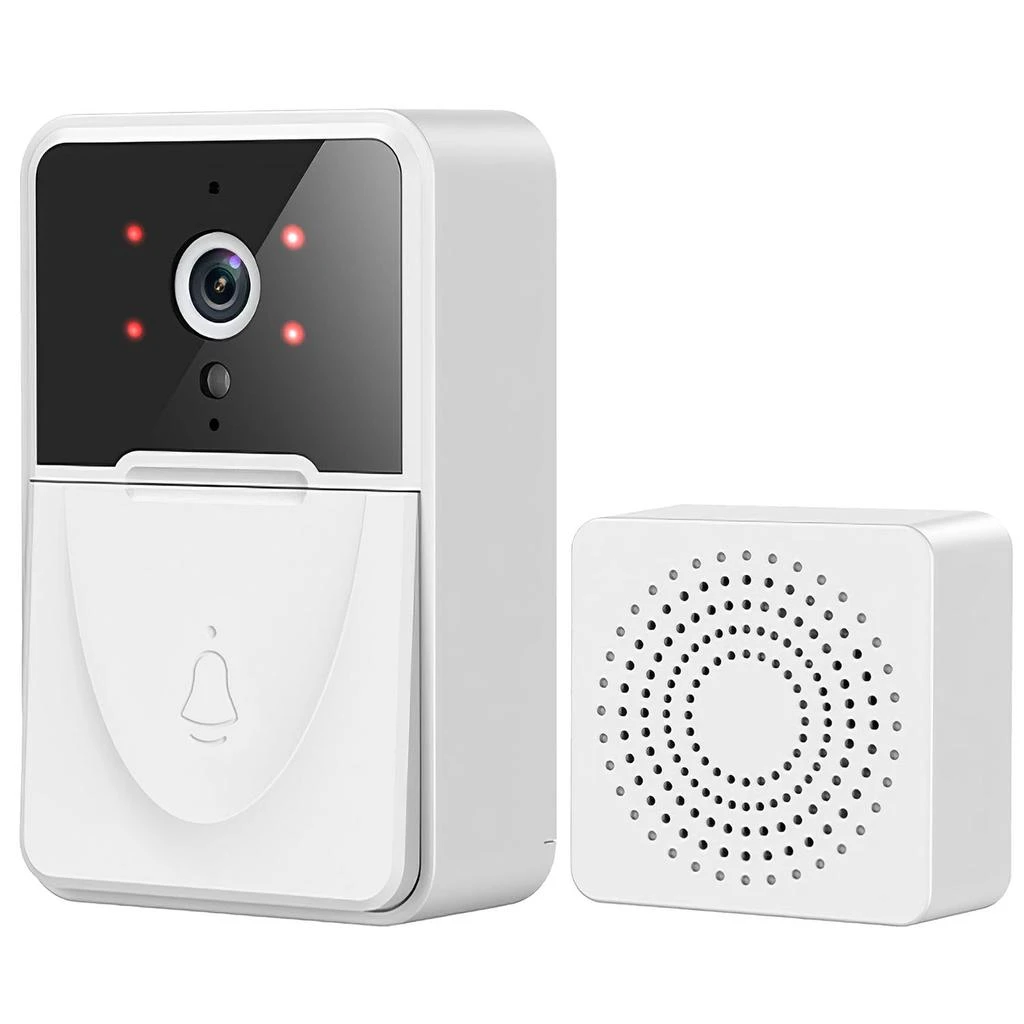 商品Global Bazaar|Smart Wireless Wi-Fi Video Doorbell Intercom Camera Chime,价格¥306,第1张图片