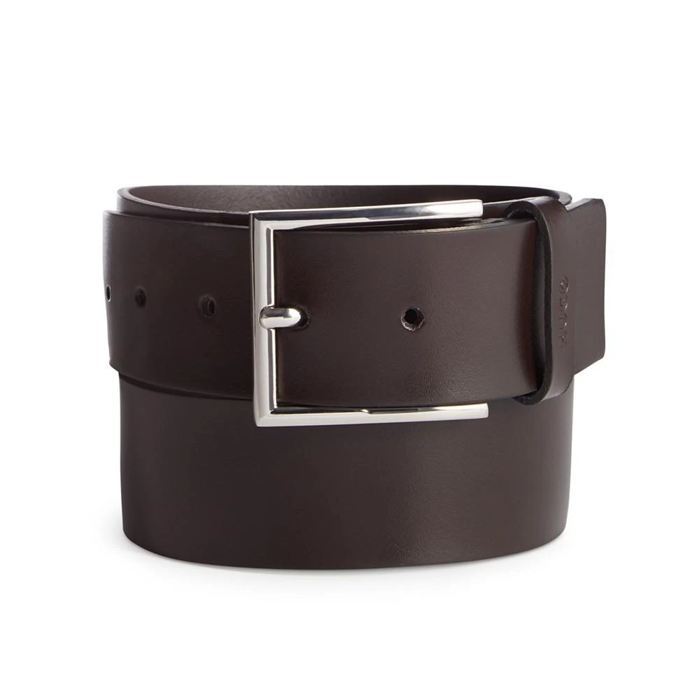 商品Hugo Boss|Men's Giaspo Leather Dress Belt,价格¥309,第1张图片