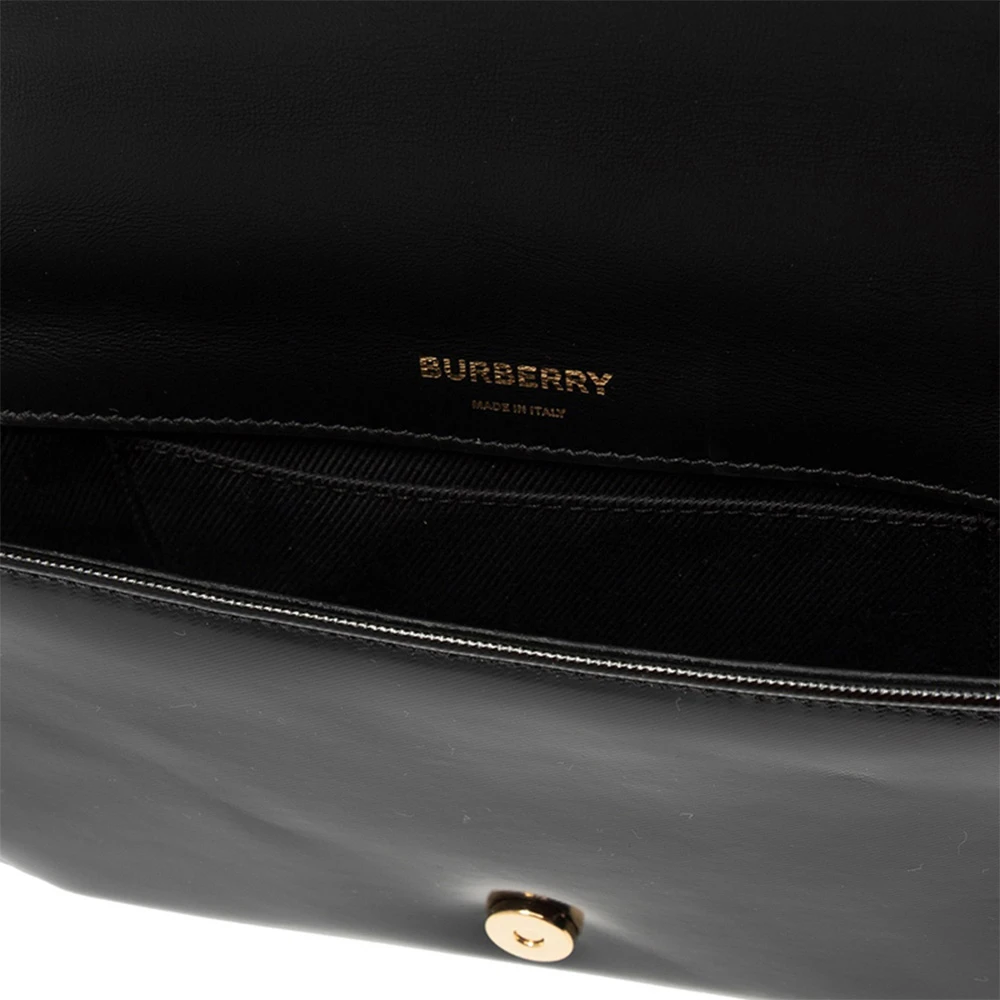 BURBERRY 女士黑色印花字母腰包 8032204 商品