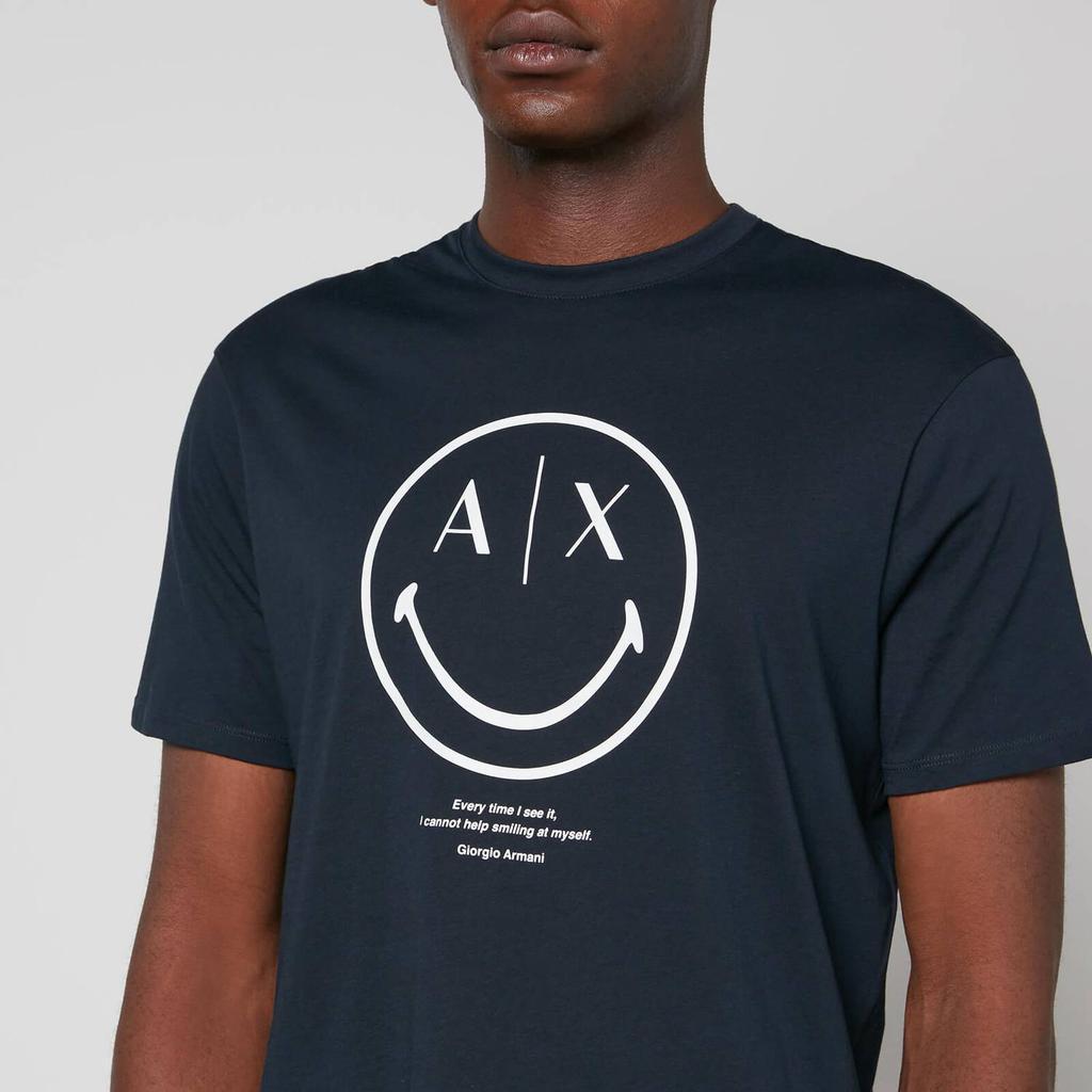商品Armani Exchange|Armani Exchange Smiley Capsule T-Shirt,价格¥330,第6张图片详细描述