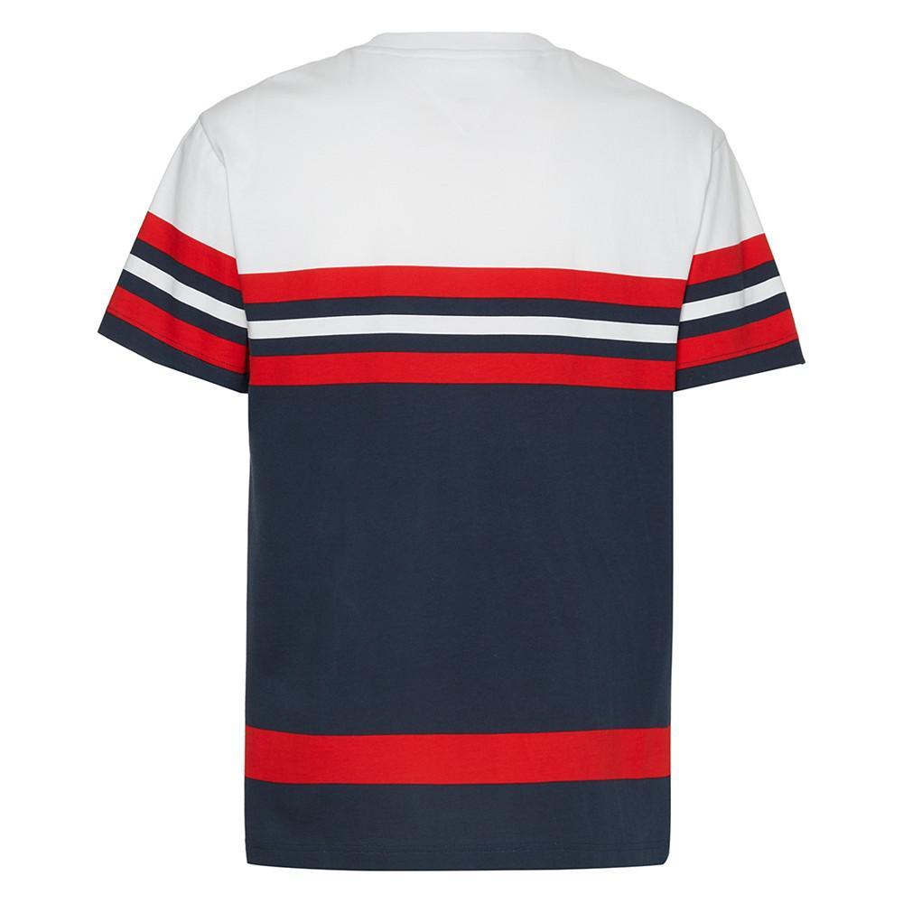商品Tommy Hilfiger|Men's Color Blocked T-Shirt,价格¥370,第4张图片详细描述