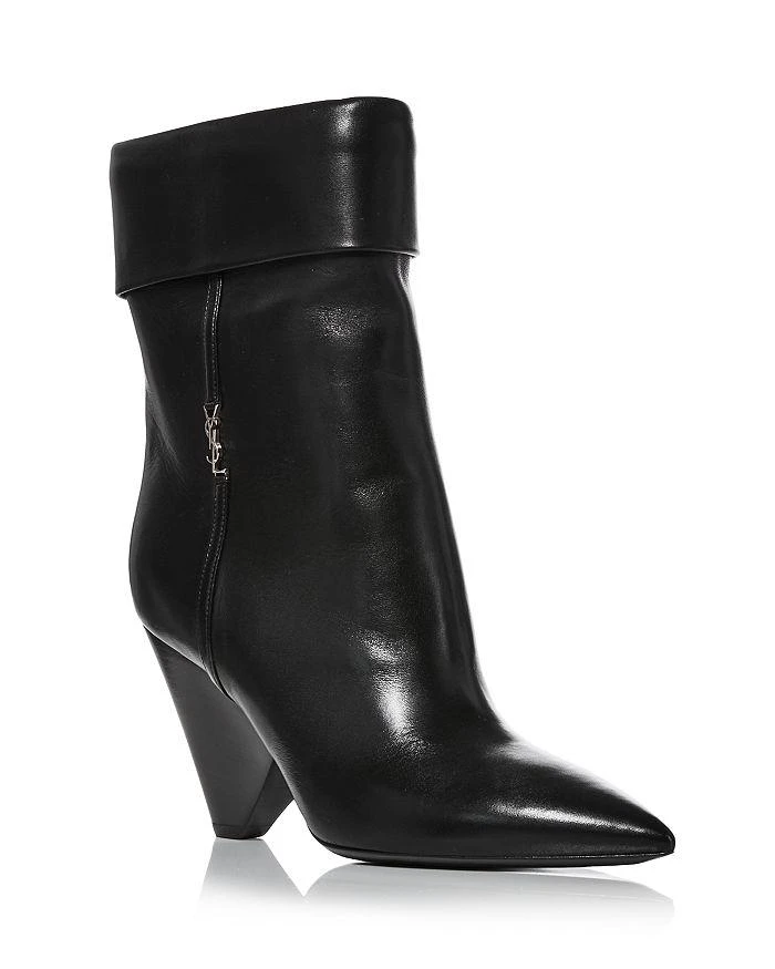 商品Yves Saint Laurent|Women's Niki Pointed Toe High Heel Booties,价格¥10052,第1张图片