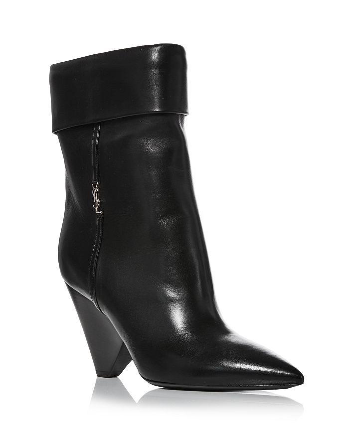 商品Yves Saint Laurent|Women's Niki Pointed Toe High Heel Booties,价格¥8414-¥9146,第1张图片