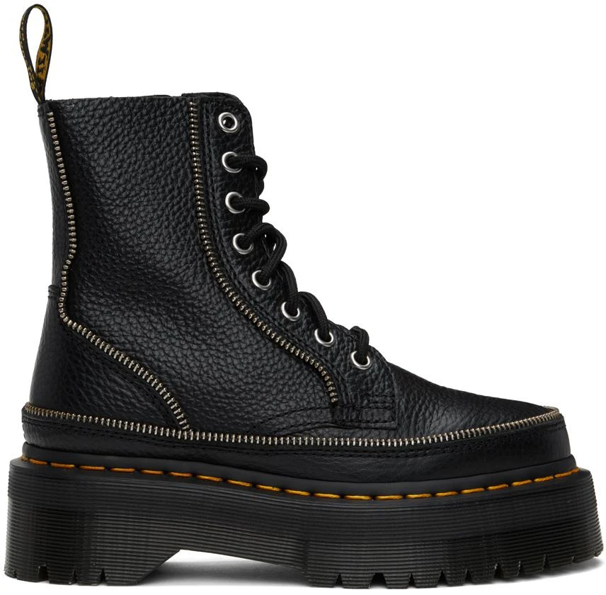 商品Dr. Martens|Black Jadon Zip Boots,价格¥1829,第1张图片