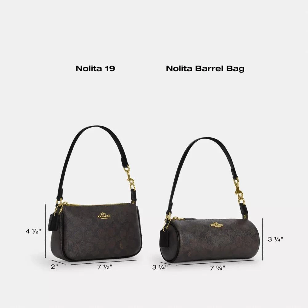 商品Coach|Nolita 19 In Signature Canvas,价格¥973,第5张图片详细描述