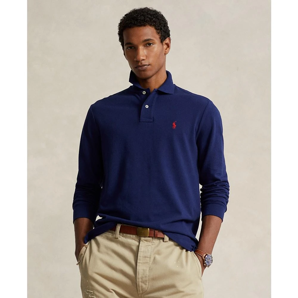 商品Ralph Lauren|拉夫劳伦男士经典版型修身polo衫,价格¥537,第1张图片