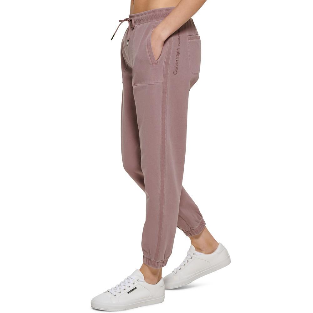 商品Calvin Klein|Women's Garment Dye Smocked Waist Joggers,价格¥401,第5张图片详细描述